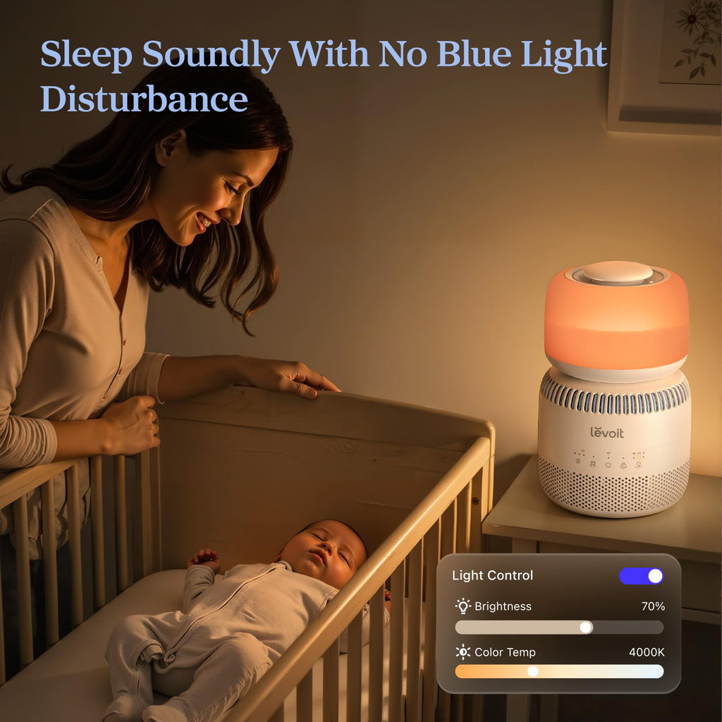 Levoit Top Fill Humidifiers for Bedroom, 2.5L Tank for Large Room, 25dB