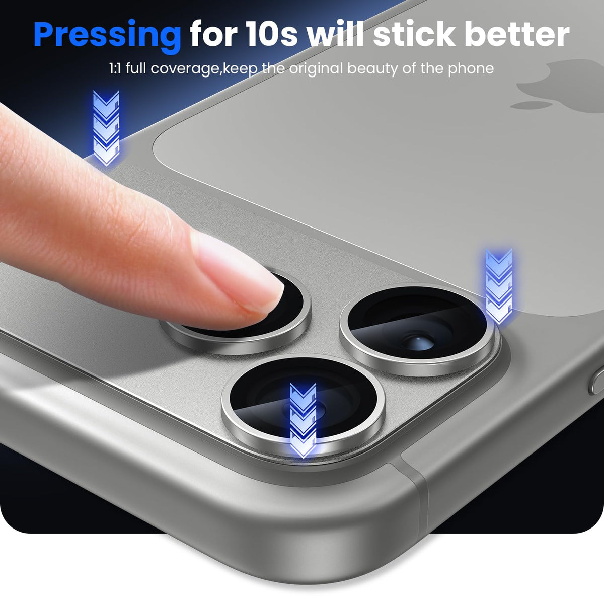 WSKEN for iPhone 17 Pro Max Camera Lens Protector - Military Grade Design