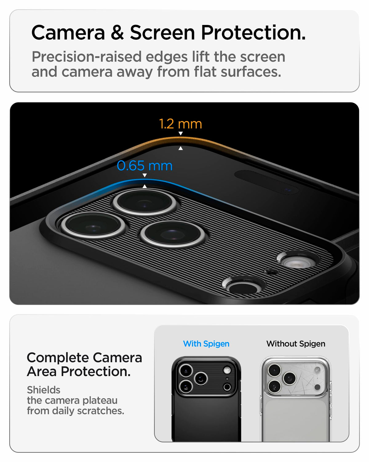 Spigen Tough Armor MagFit for iPhone 15 Pro Case, Metal Slate