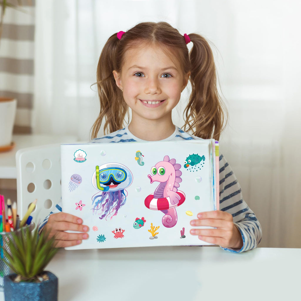 Stickers for Kids Toddler Party Favors Crafts - 48 Sheets