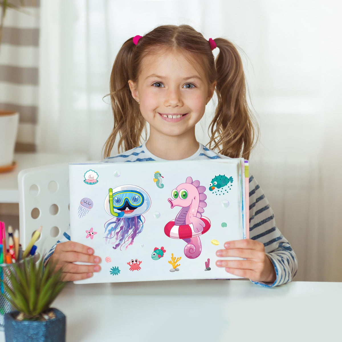 Stickers for Kids Toddler Party Favors Crafts - 48 Sheets