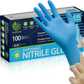 SWIFTLITE Blue Nitrile Gloves Disposable Latex Free, Food Safe