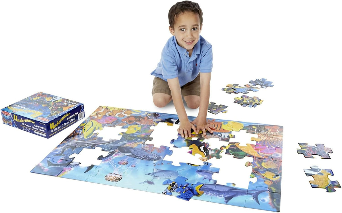 Melissa & Doug Underwater Floor Puzzle - 48 Pieces