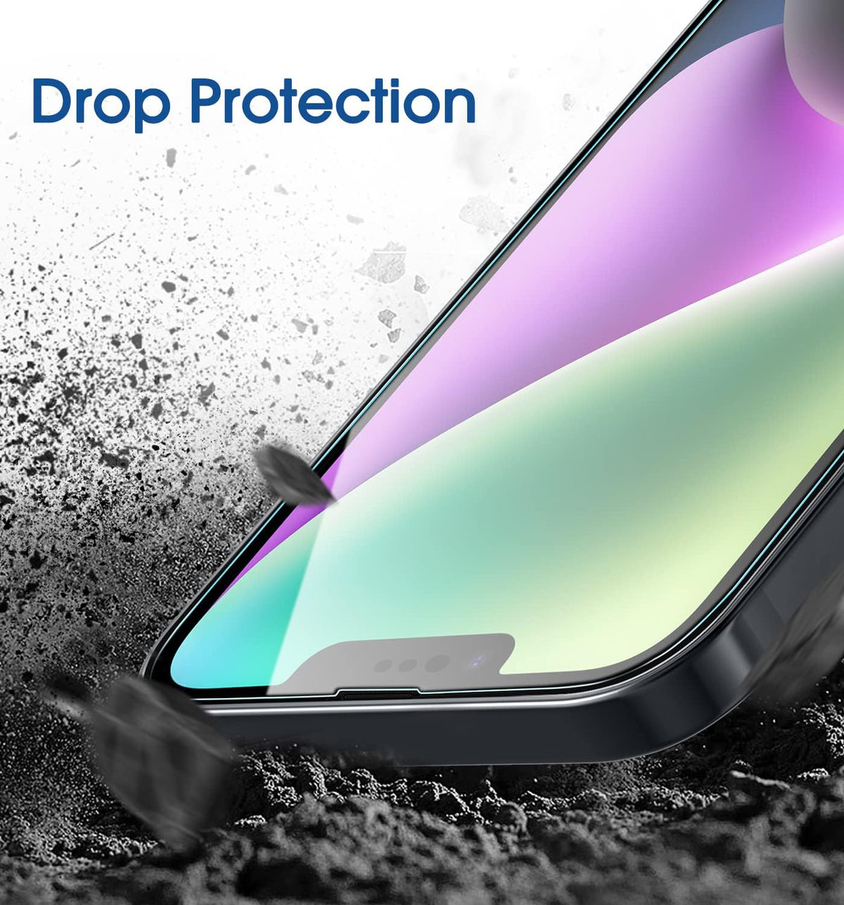 amFilm OneTouch for iPhone 17e / iPhone 16e Screen Protector Tempered Glass