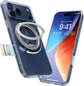 TORRAS 360 Magnetic Stand for iPhone 17 Pro Max Case, Clear