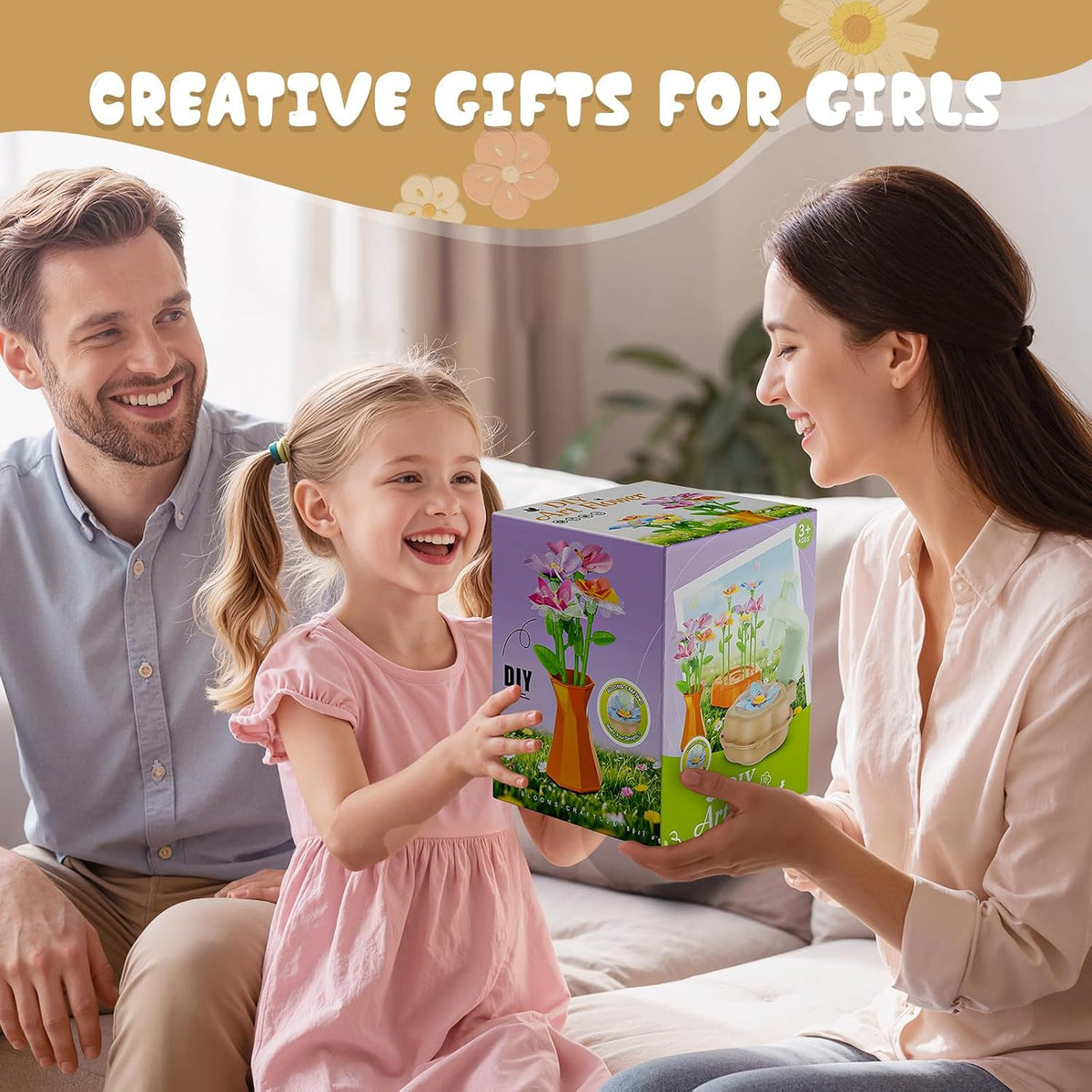 Scvcid Arts and Crafts for Girls Aged 3-12, Includes Extra Accessory Set