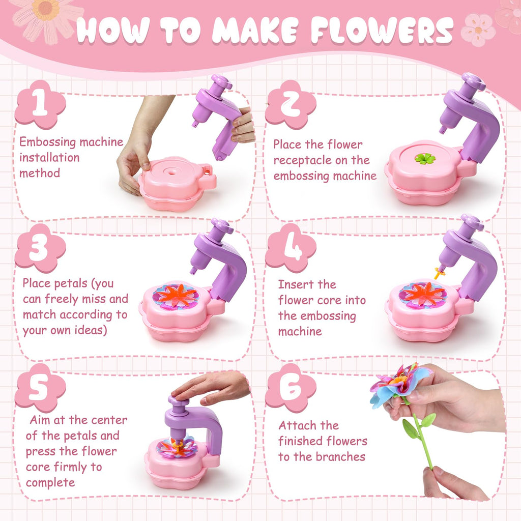 Scvcid Arts and Crafts for Girls Aged 3-12, Includes Extra Accessory Set