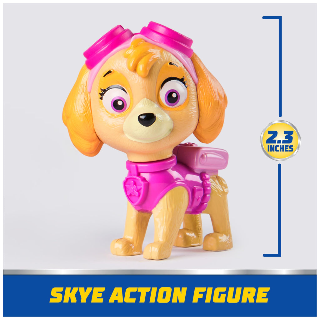 Paw Patrol, Rubble’s Bulldozer Toy Truck with Collectible Action Figure