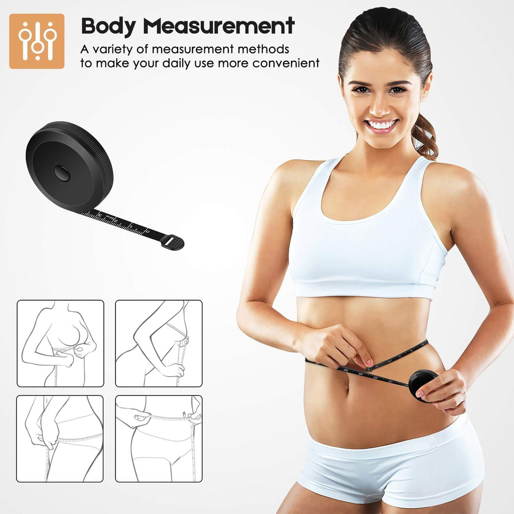 iBayam 2 Pack Tape Measure Measuring Tape for Body Fabric Sewing 60"/150cm