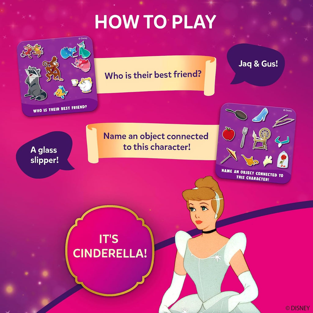 Skillmatics Guess in 10 Card Game Disney Princess – Gift for Preschool Kids