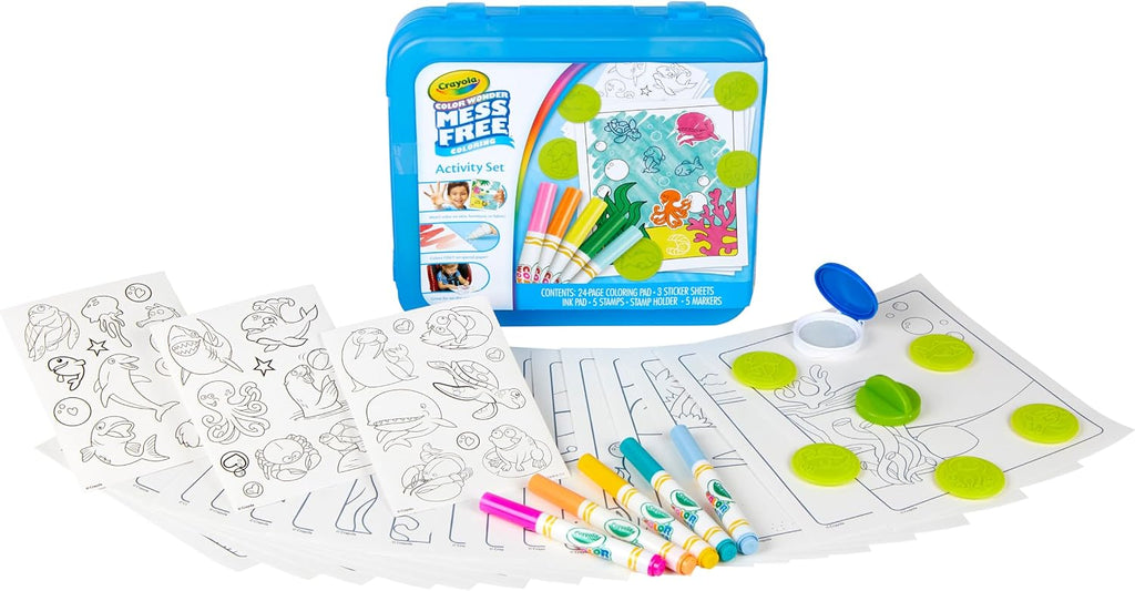 Crayola Color Wonder Mess Free Coloring Activity Set (30+ Pcs)
