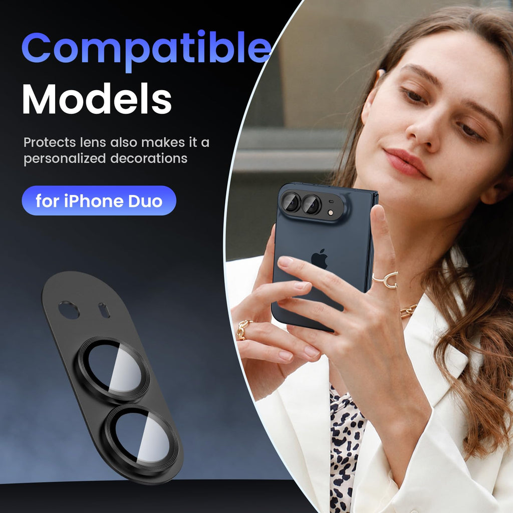 Tensea for iPhone 16 Pro Max/16 Pro/14 Pro Max/14 Pro Camera Lens Protector