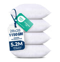 Utopia Bedding Throw Pillows, 12x20 Pillow Inserts, Pack of 1, White