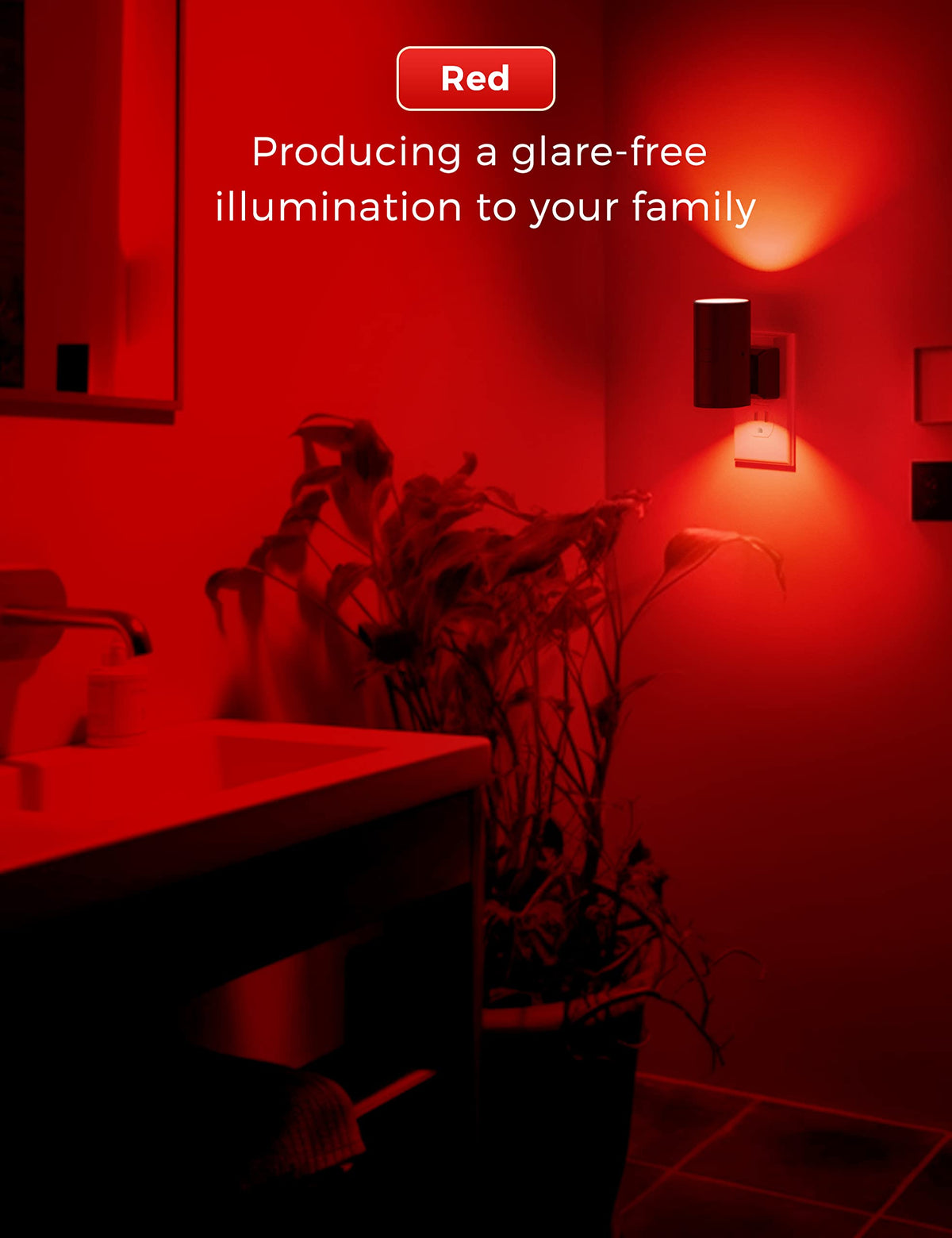 L LOHAS LED Night Light Plug in, Night Lights Plug into Wall, Soft White