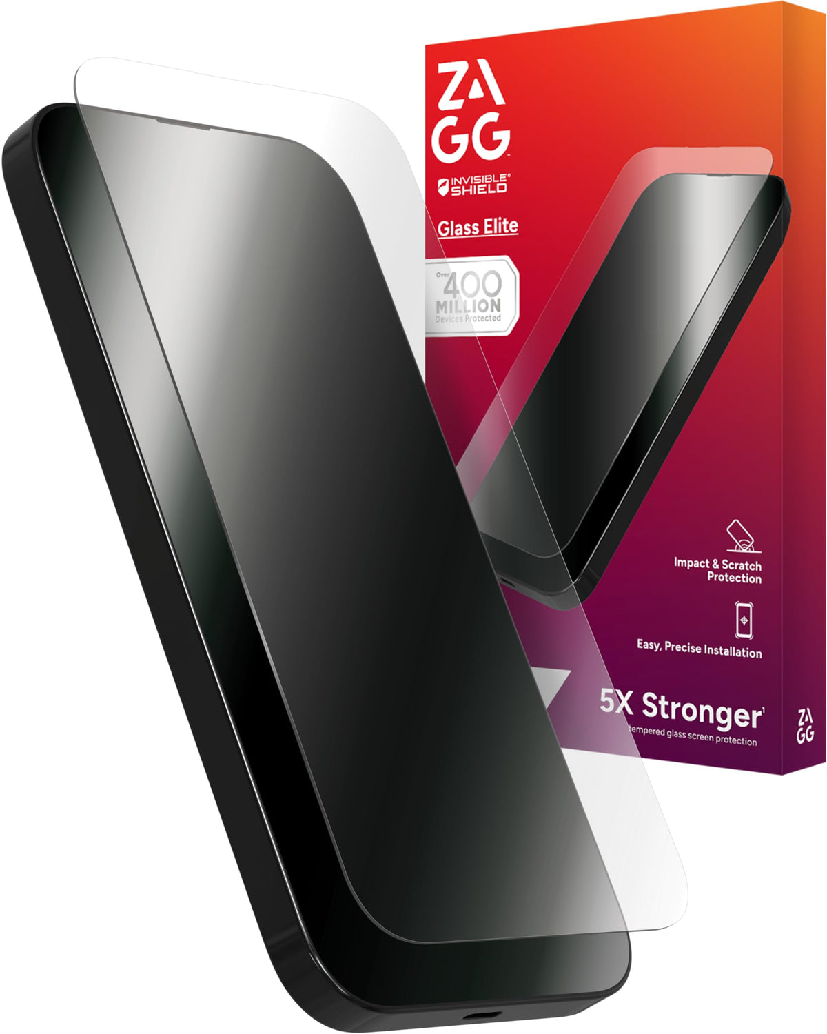 ZAGG Glass Elite Screen Protector for Apple iPhone 11 Pro Max and Xs Max