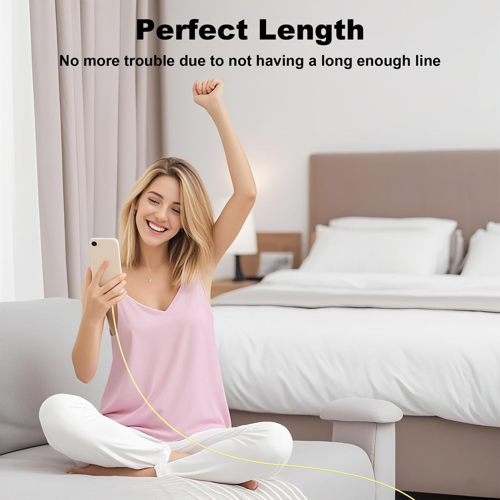 iPhone 18 Pro Max Charger, 40W USB C Fast Charging 2 Pack for Home & Travel