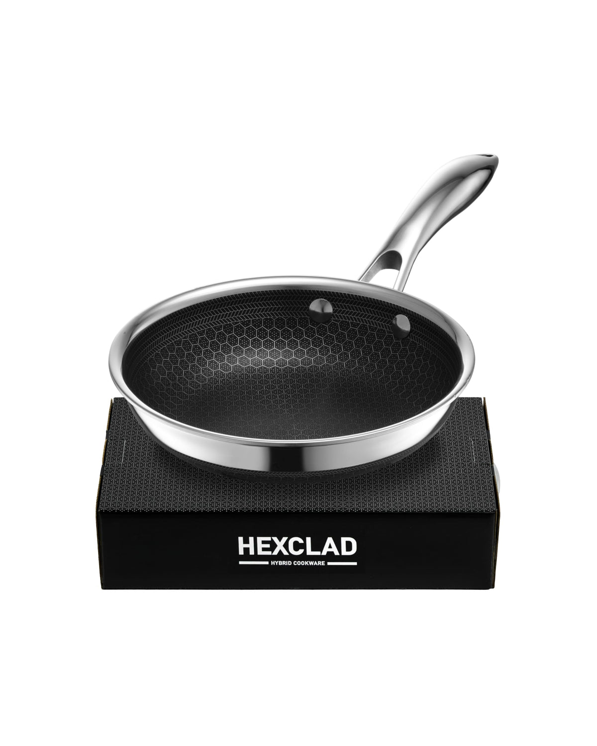 HexClad 10" Hybrid Nonstick Frying Pan, Dishwasher & Induction Safe