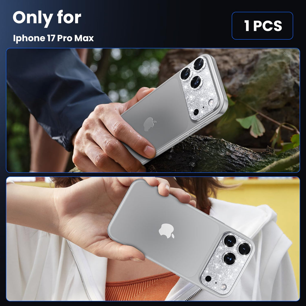 WSKEN for iPhone 17 Pro Max Camera Lens Protector - Military Grade Design