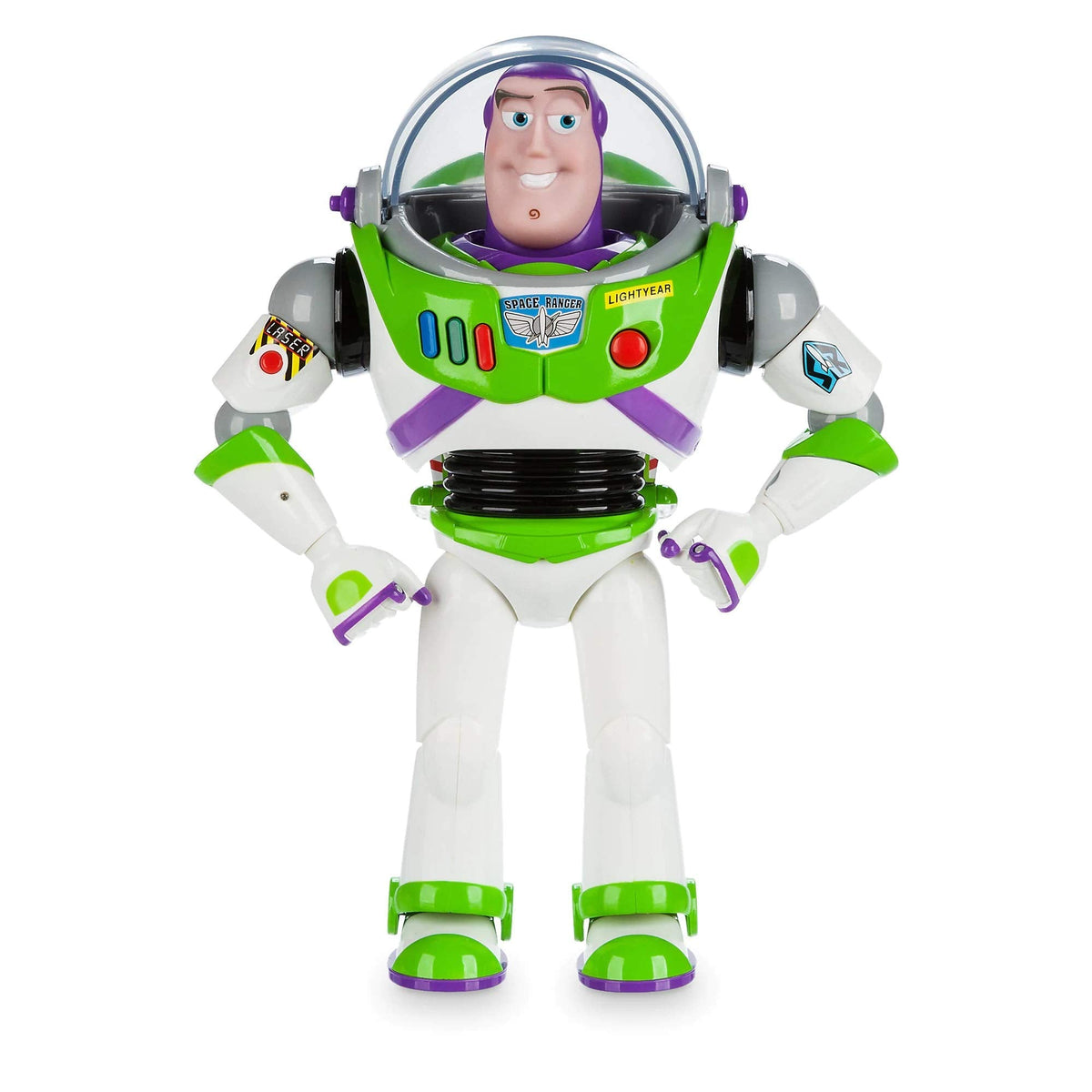 Disney Store Official Sheriff Woody Talking Action Figure from Toy Story, Features Sounds and Phrases from the Movies, Interacts with Other Figures and Toys