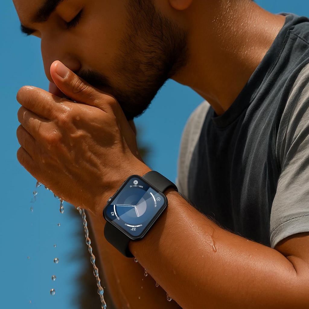 Misxi 2-Pack Waterproof Case for 41mm Apple Watch Series 9/8/7