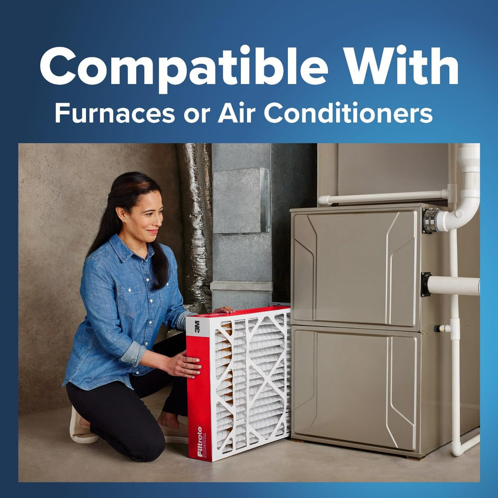 Filtrete 16x25x1 Air Filter, MERV 11, MPR 1000, 4 HVAC Filters
