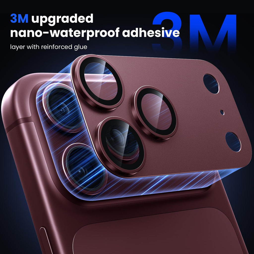 WSKEN for iPhone 17 Pro Max Camera Lens Protector - Military Grade Design
