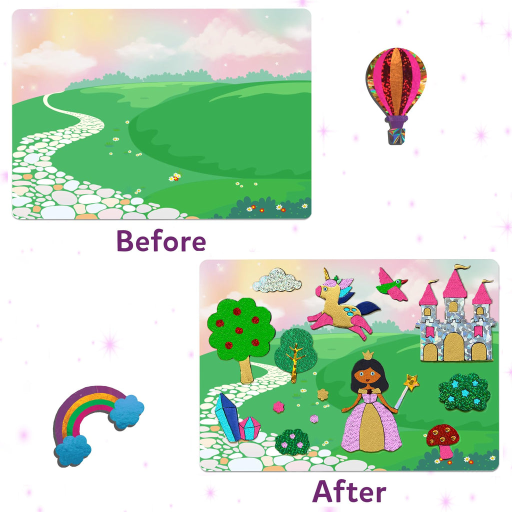 Skillmatics Foil Fun Girl Power, Foil Art & Craft Activity, Gift for Tweens