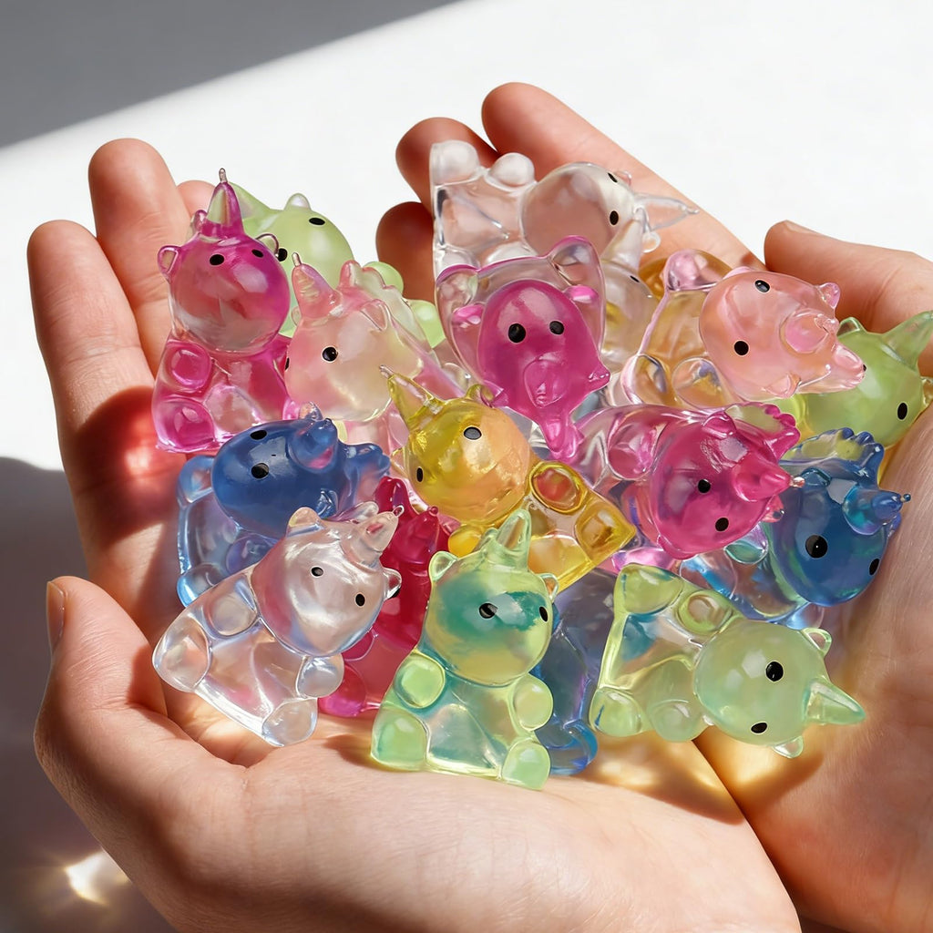 Stress Relief Toy Taba Cat Paw Toys, 24Packs Mini Squeeze Toy Paw, Handmade Soft Cute Sensory Toys, Bouncy Stretchable Springy Relaxation Toys for Children Gifts