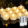 Homemory 24-Pack Remote Flameless LED Battery Tea Light Candles, 400+Hrs