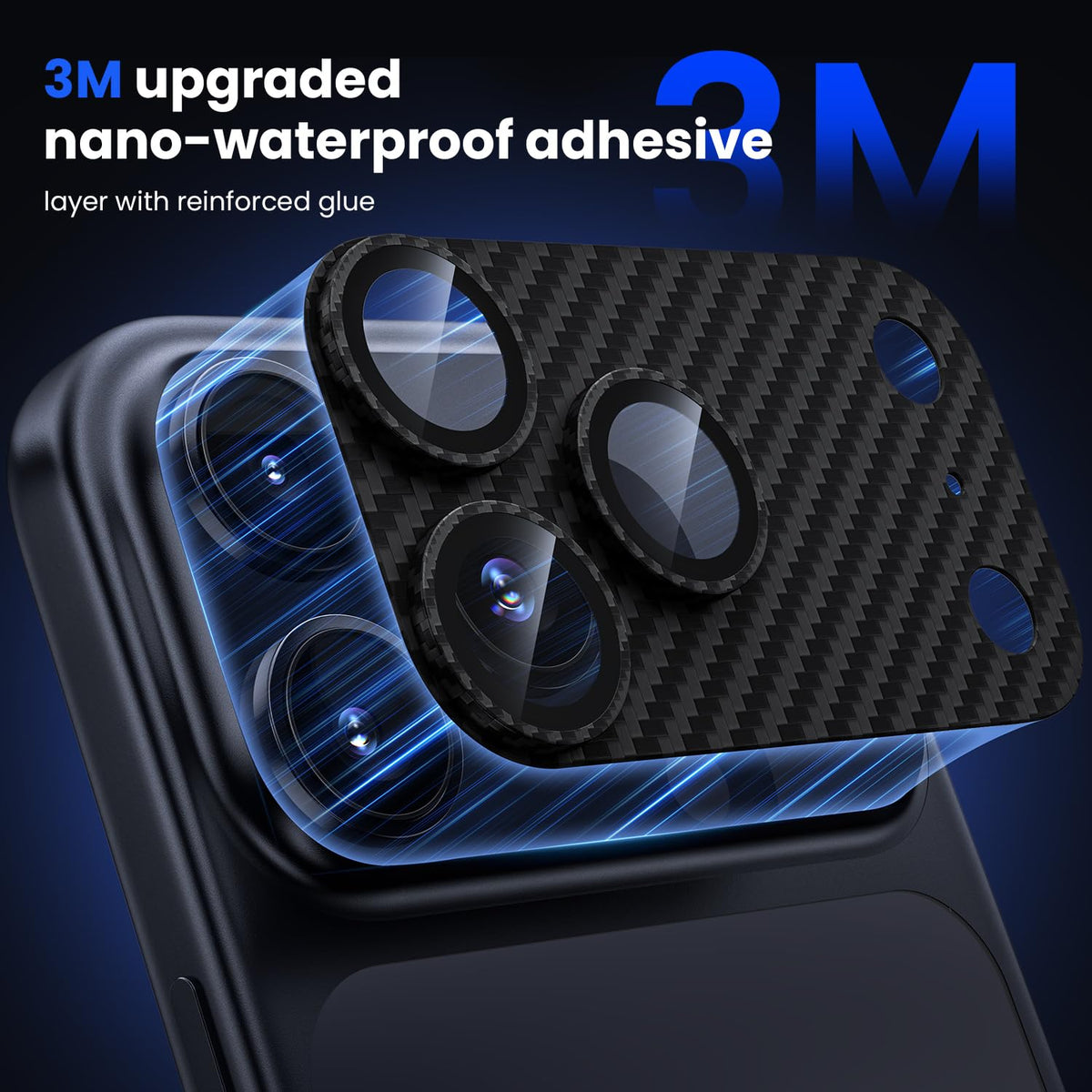 WSKEN for iPhone 17 Pro Max Camera Lens Protector - Military Grade Design