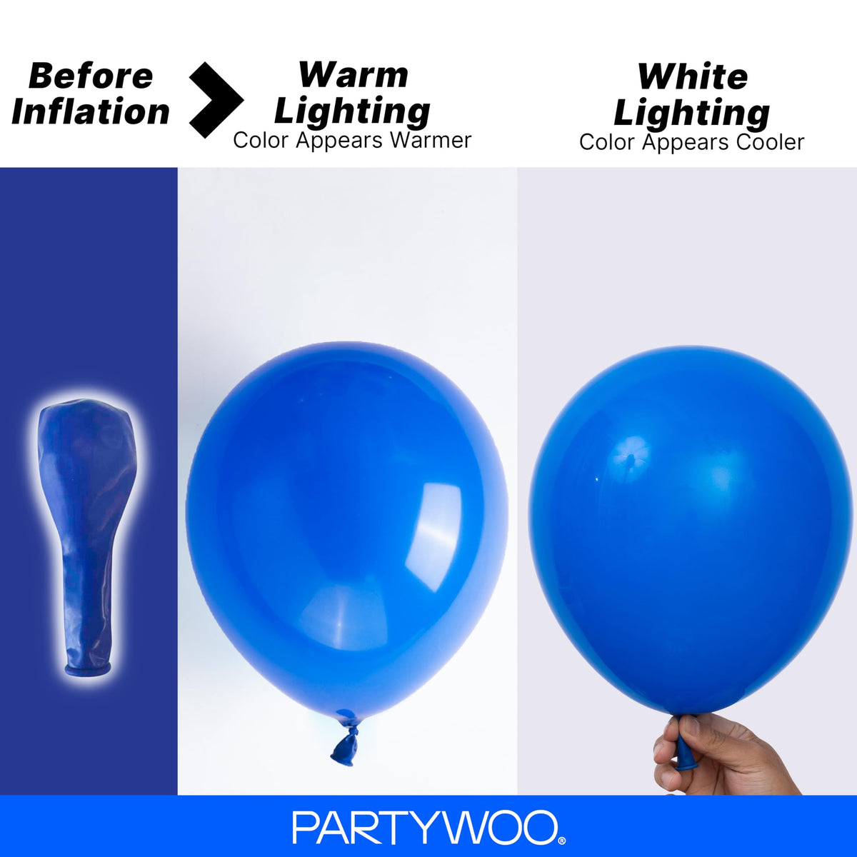 PartyWoo Baby Pink Balloons 152pcs Pastel Pale Light Pink Different Sizes