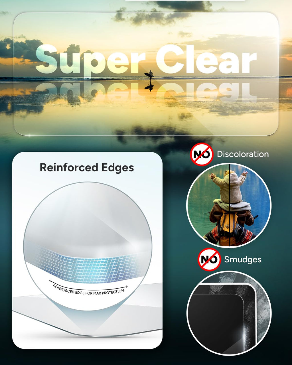 ZAGG Glass Elite Screen Protector for Apple iPhone 11 Pro Max and Xs Max