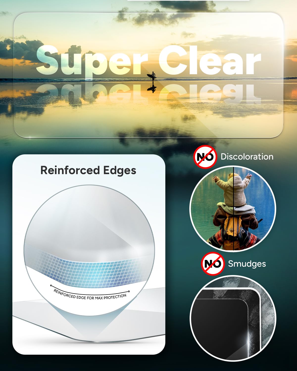 ZAGG Glass Elite Screen Protector for Apple iPhone 11 Pro Max and Xs Max