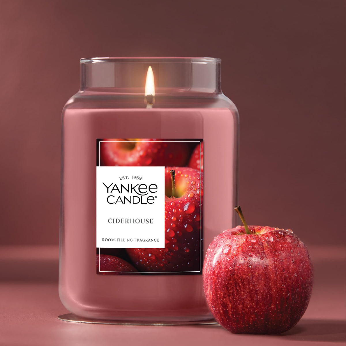 Yankee Candle Spiced Pumpkin Scented Candle, 22oz Large Jar