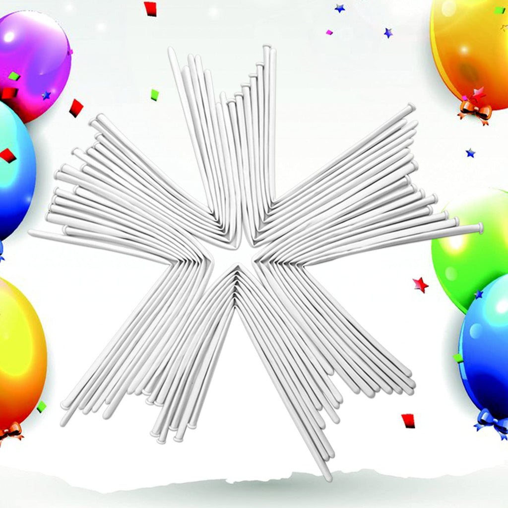 100Pcs clear 260 Balloons Clear Long Skinny Latex Balloon for Animal Ballons, Premium Quality Balloons for Beginners Baloons Making Kid's Carnivals Party Decoartion