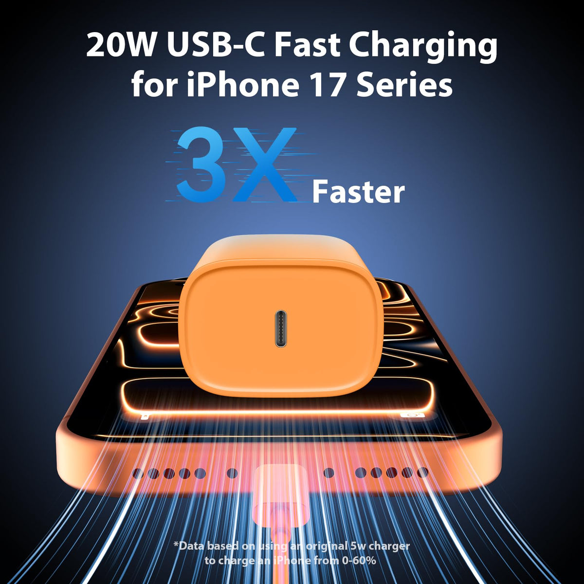 iPhone 18 17 16 15 Charger Fast Charging Type C Chargers USB C Cable 10FT