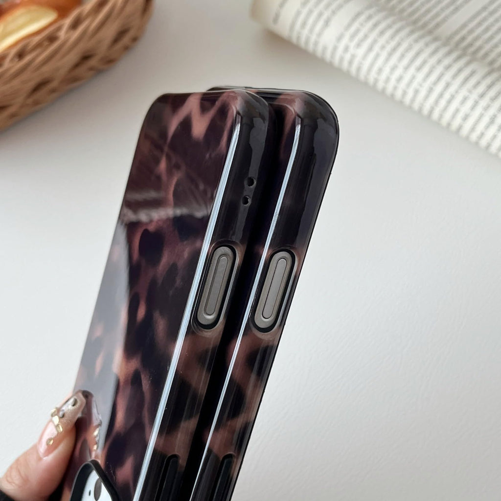 Longlayss Compatible with iPhone 16 Pro Case Tortoise Shell Phone Case
