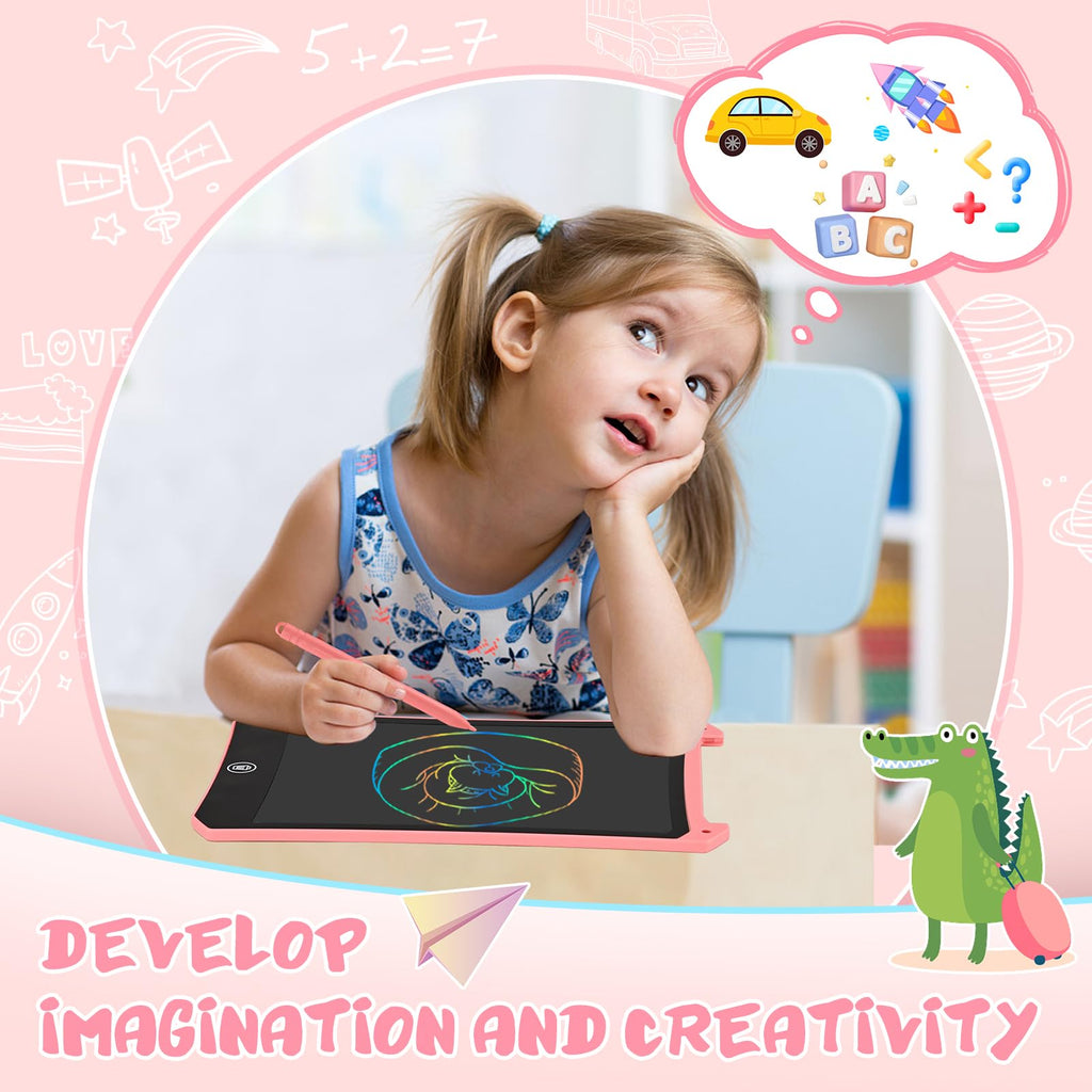 EooCoo Kids Travel Essential 12 Inch LCD Writing Tablet, 2 Pack