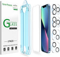 amFilm OneTouch for iPhone 17e / iPhone 16e Screen Protector Tempered Glass