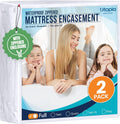 Utopia Bedding Twin Size Mattress Protector Zippered, 100% Waterproof