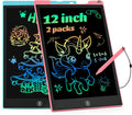 EooCoo Kids Travel Essential 12 Inch LCD Writing Tablet, 2 Pack