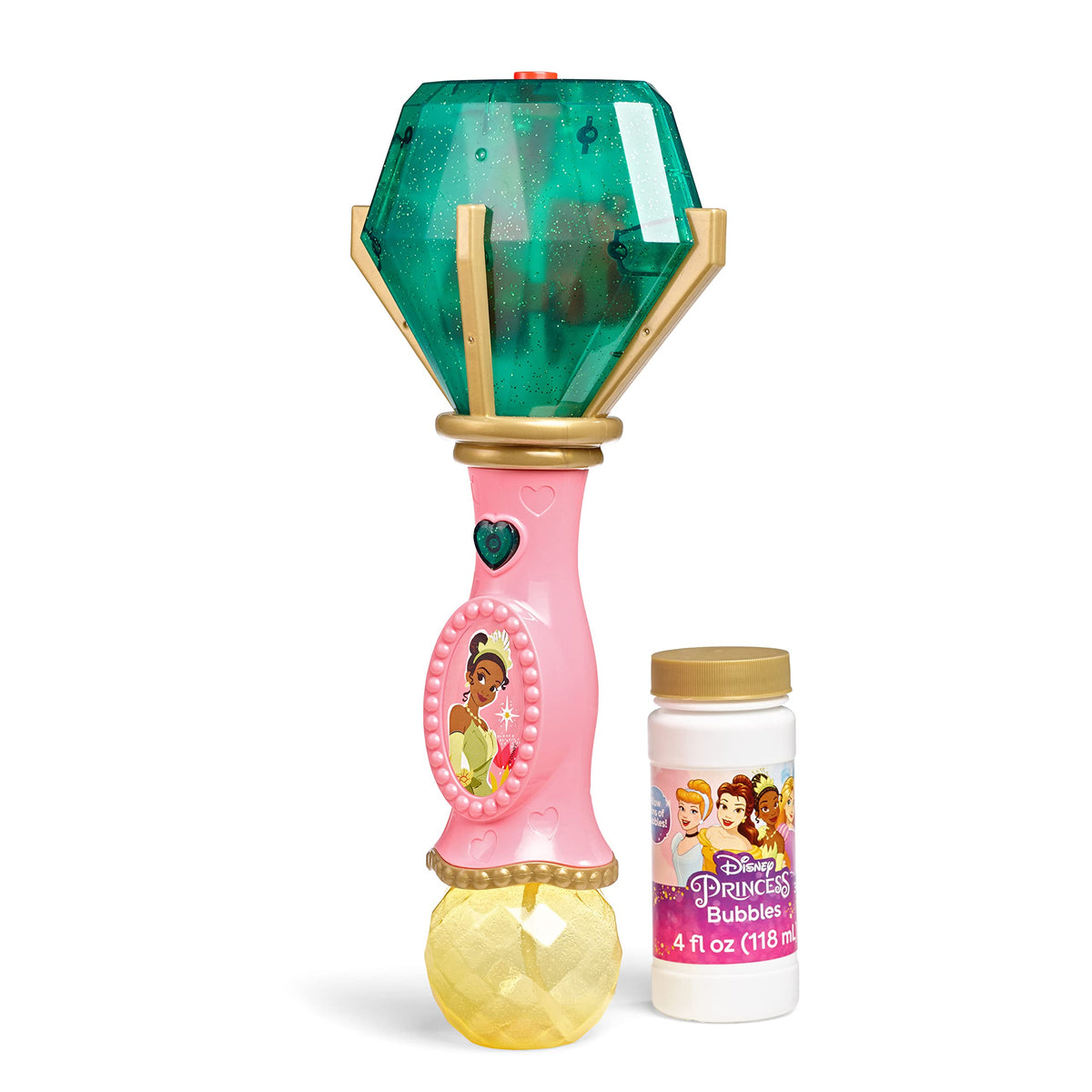 Little Kids Paw Patrol Marshall Light and Sound Musical Bubble Wand, Includes Bubble Solution