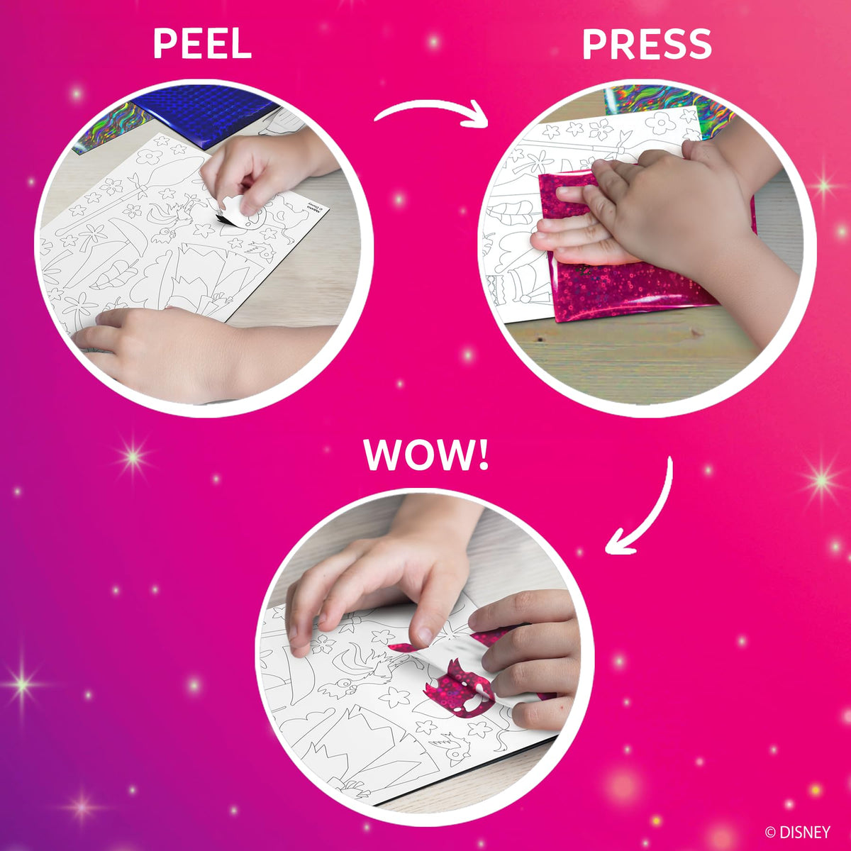Skillmatics Foil Fun Girl Power, Foil Art & Craft Activity, Gift for Tweens