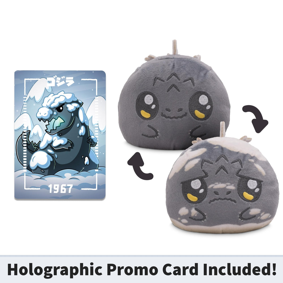 TeeTurtle Godzilla 3" Reversible Plushie Blind Box
