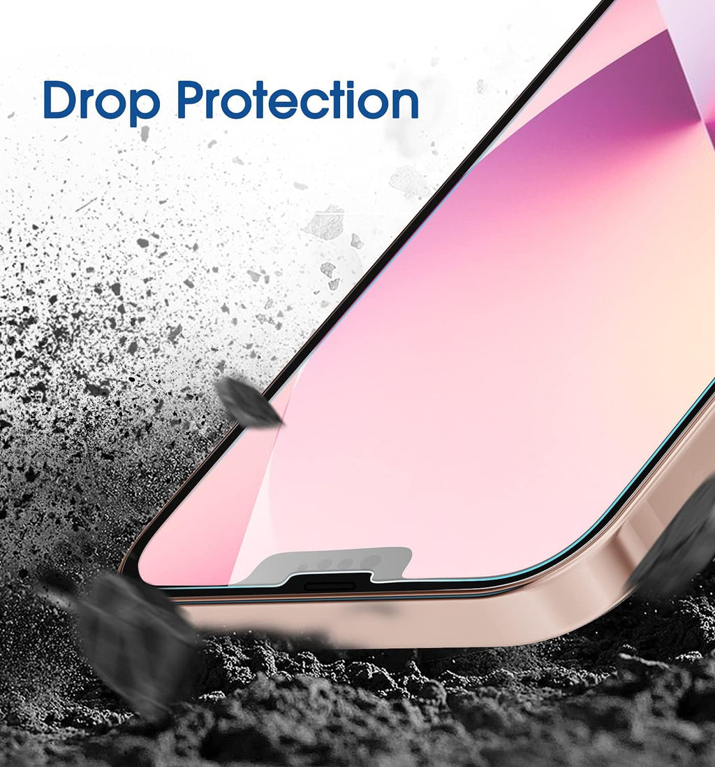 amFilm OneTouch for iPhone 17e / iPhone 16e Screen Protector Tempered Glass