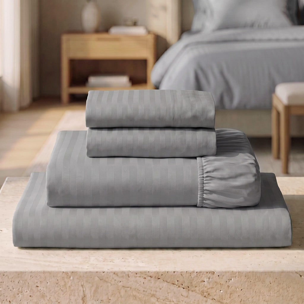 Mellanni Iconic 4-Piece Bed Sheet Set, 16" Deep Pocket (Queen, White)