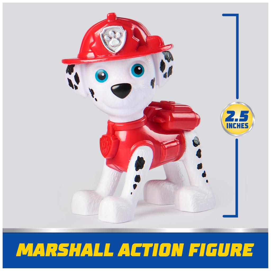 Paw Patrol, Rubble’s Bulldozer Toy Truck with Collectible Action Figure