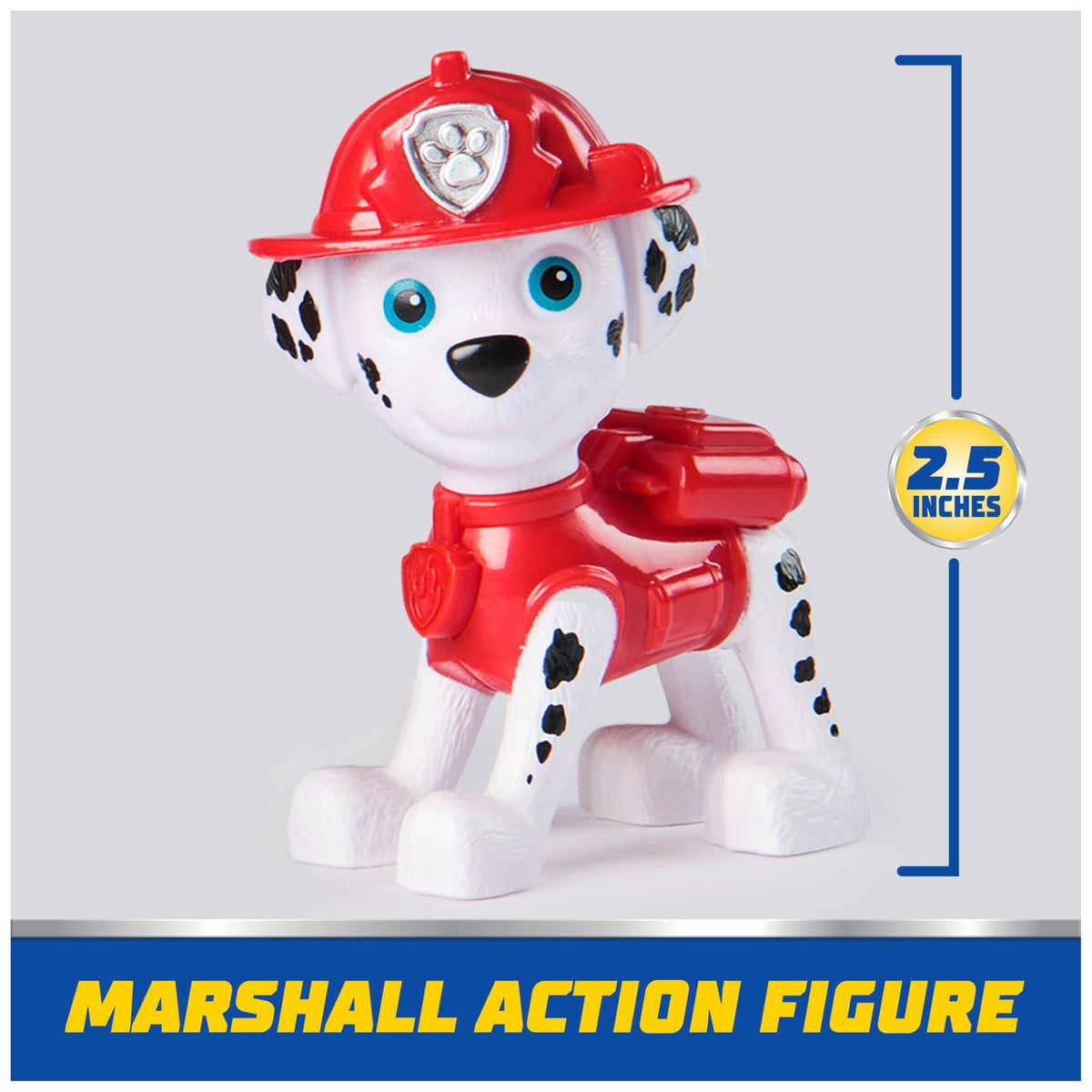 Paw Patrol, Rubble’s Bulldozer Toy Truck with Collectible Action Figure