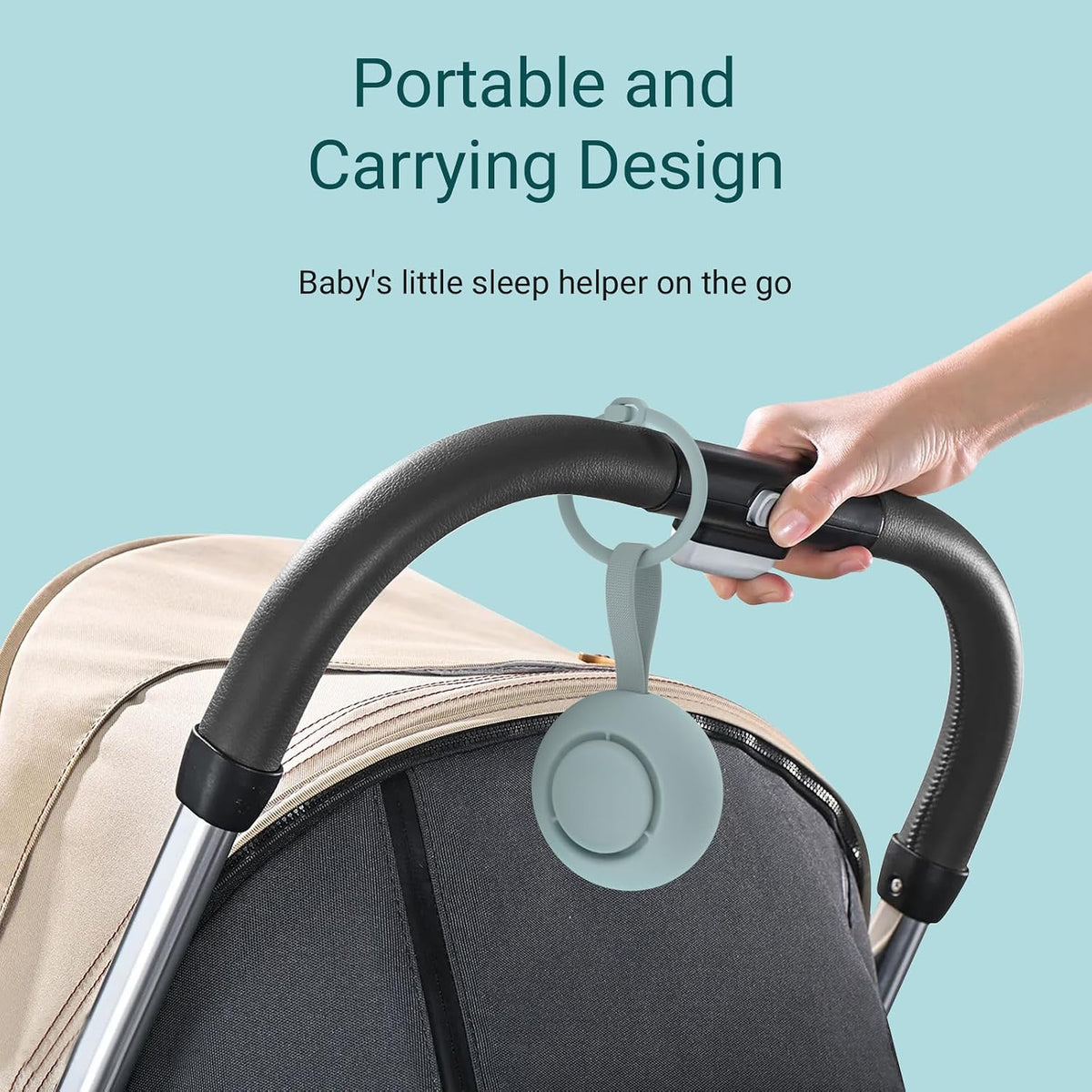 Portable Baby Sound Machine & Essentials for Babies & Kids-Blue