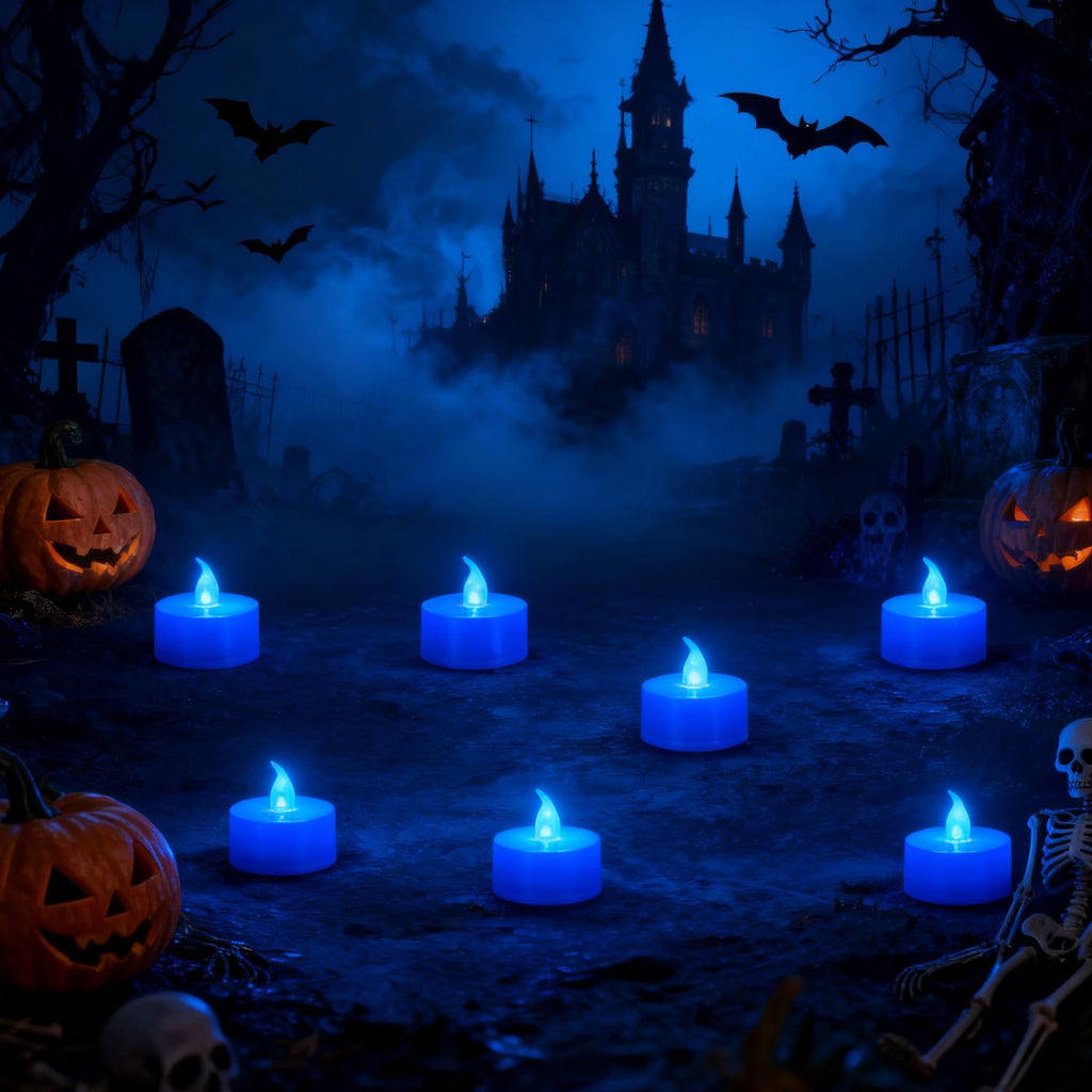 KOABY 12/24/50/100/200/400 Pack LED Tea Lights